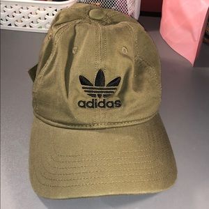 army green adidas hat